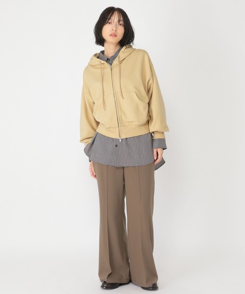 studio CLIP(スタディオクリップ)の「【daily CLIP】コンパクトZIPパーカー(パーカー・レディース・ライトイエロー/カーキ/チェリーレッド・FREE)」の13枚目の写真