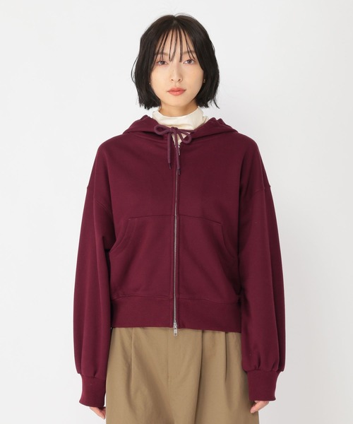 studio CLIP(スタディオクリップ)の「【daily CLIP】コンパクトZIPパーカー(パーカー・レディース・ライトイエロー/カーキ/チェリーレッド・FREE)」の19枚目の写真