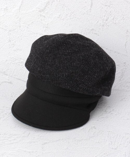 セール】異素材コンビ キャスケット（キャスケット）｜one'sterrace