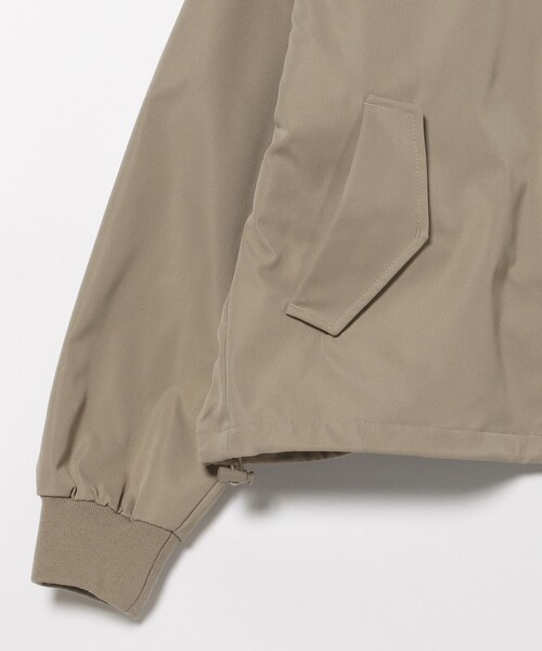 BEAMS HEART（ビームスハート）の「後ろ ボリューム MA-1 ブルゾン（MA-1・レディース・ベージュ/チャコールグレー/グリーン系その他4・FREE）」の4枚目の写真