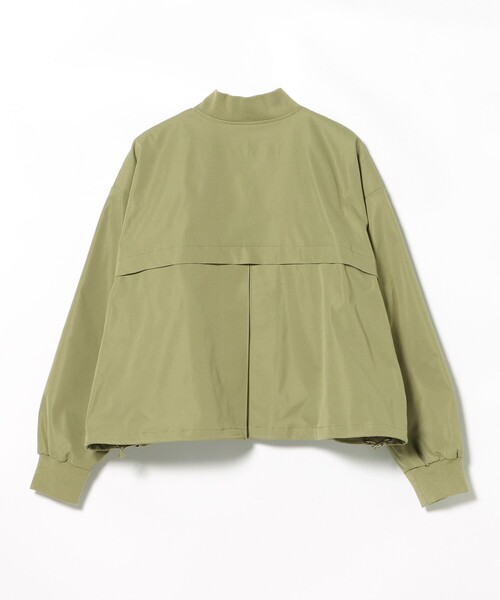 BEAMS HEART（ビームスハート）の「後ろ ボリューム MA-1 ブルゾン（MA-1・レディース・ベージュ/チャコールグレー/グリーン系その他4・FREE）」の10枚目の写真