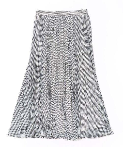 MICHAEL KORS（マイケルコース）の「タイル プリント ジョーゼット ミディ スカート（スカート・レディース・ブルー系・S/M/L/XL/XS）」の2枚目の写真