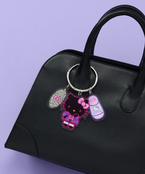 GLOBAL WORK（グローバルワーク）の「HELLO KITTY/アクリルセットチャーム/595372（チャーム・レディース・ブラック系その他3/ブラウン系その他2/ホワイト系その他・FREE）」の2枚目の写真