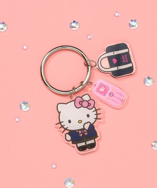 GLOBAL WORK（グローバルワーク）の「HELLO KITTY/アクリルセットチャーム/595372（チャーム・レディース・ブラック系その他3/ブラウン系その他2/ホワイト系その他・FREE）」の5枚目の写真