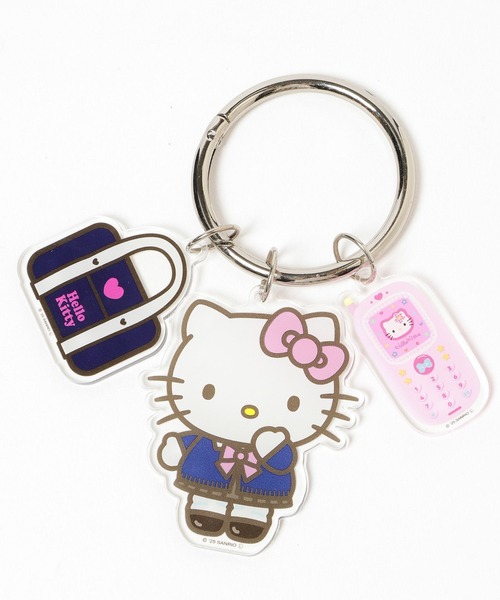 GLOBAL WORK（グローバルワーク）の「HELLO KITTY/アクリルセットチャーム/595372（チャーム・レディース・ブラック系その他3/ブラウン系その他2/ホワイト系その他・FREE）」の6枚目の写真