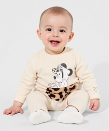 Disney（ディズニー）の「ディズニー アニマル柄ボアポケット ロンパース 1010B（ロンパース・キッズ）」