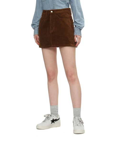 A BATHING APE（アベイシングエイプ）の「BUBBLE SKIRT #1（スカート・レディース・ベージュ/ブラウン・SMALL/X-SMALL）」の5枚目の写真