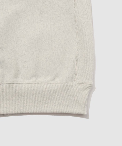 NAVY（ネイビー）の「NAVY ヘビーウェイト カレッジデザインスウェットプルオーバー（スウェット・メンズ・オートミール/杢グレー・M/XL/L）」の6枚目の写真