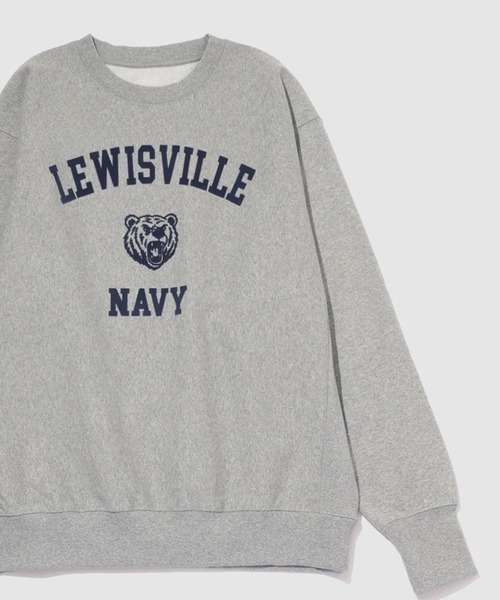 NAVY（ネイビー）の「NAVY ヘビーウェイト カレッジデザインスウェットプルオーバー（スウェット・メンズ・オートミール/杢グレー・M/XL/L）」の20枚目の写真