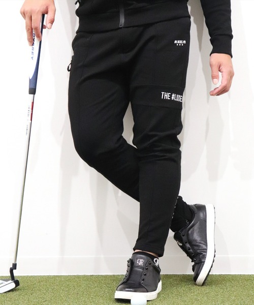 LUXE/R GOLF(ラグジュ ゴルフ)の「(RM)【LUXE/R GOLF】スウェット×フリース ピンタック イージー パンツ(チノパンツ・メンズ・ブラック/ライトグレー/オフホワイト・M/L/XL)」の11枚目の写真