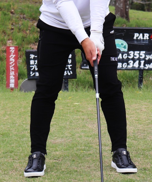 LUXE/R GOLF(ラグジュ ゴルフ)の「(RM)【LUXE/R GOLF】スウェット×フリース ピンタック イージー パンツ(チノパンツ・メンズ・ブラック/ライトグレー/オフホワイト・M/L/XL)」の17枚目の写真