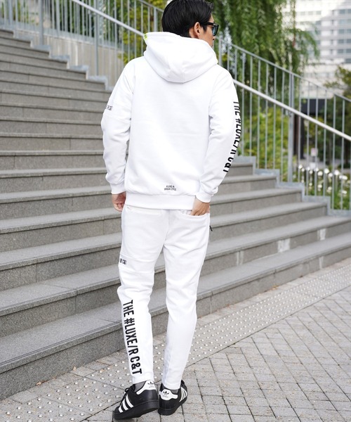 LUXE/R GOLF(ラグジュ ゴルフ)の「(RM)【LUXE/R GOLF】スウェット×フリース ピンタック イージー パンツ(チノパンツ・メンズ・ブラック/ライトグレー/オフホワイト・M/L/XL)」の22枚目の写真