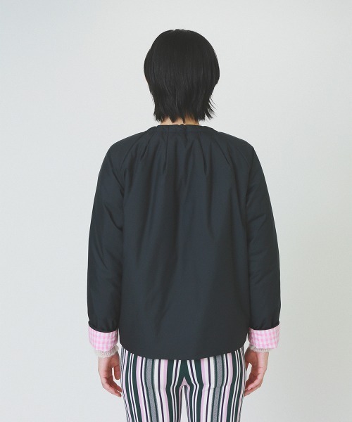 soduk(スドーク)の「【soduk】padded blouson(ブルゾン・レディース・ブラック/ブルー系その他・ONE SIZE)」の4枚目の写真