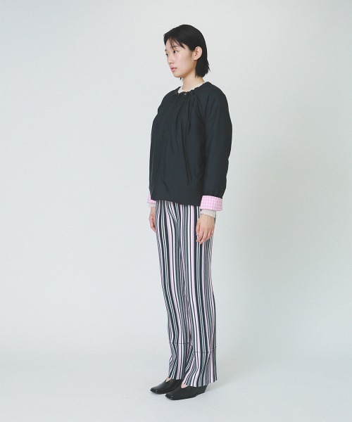 soduk(スドーク)の「【soduk】padded blouson(ブルゾン・レディース・ブラック/ブルー系その他・ONE SIZE)」の6枚目の写真