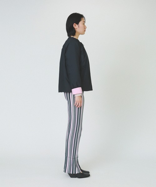 soduk(スドーク)の「【soduk】padded blouson(ブルゾン・レディース・ブラック/ブルー系その他・ONE SIZE)」の8枚目の写真
