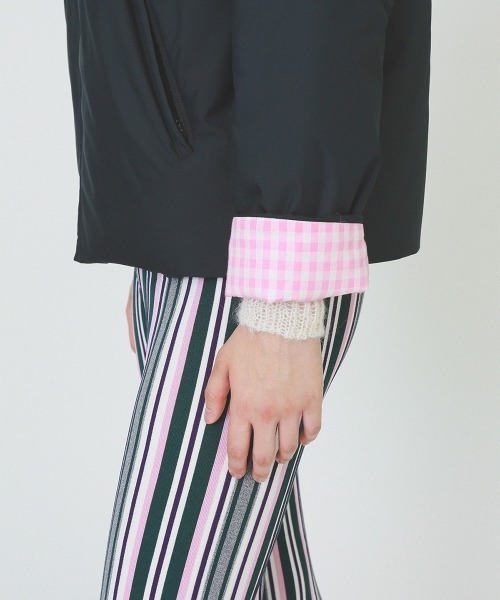 soduk(スドーク)の「【soduk】padded blouson(ブルゾン・レディース・ブラック/ブルー系その他・ONE SIZE)」の10枚目の写真