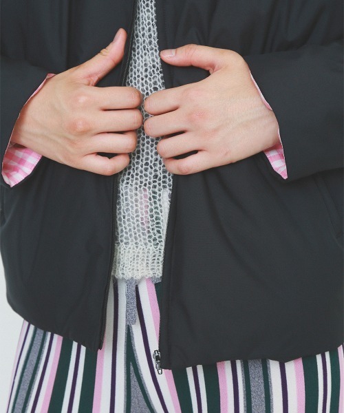 soduk(スドーク)の「【soduk】padded blouson(ブルゾン・レディース・ブラック/ブルー系その他・ONE SIZE)」の11枚目の写真