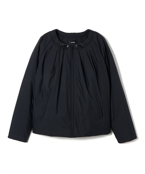 soduk(スドーク)の「【soduk】padded blouson(ブルゾン・レディース・ブラック/ブルー系その他・ONE SIZE)」の13枚目の写真