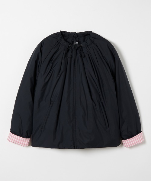 soduk(スドーク)の「【soduk】padded blouson(ブルゾン・レディース・ブラック/ブルー系その他・ONE SIZE)」の15枚目の写真