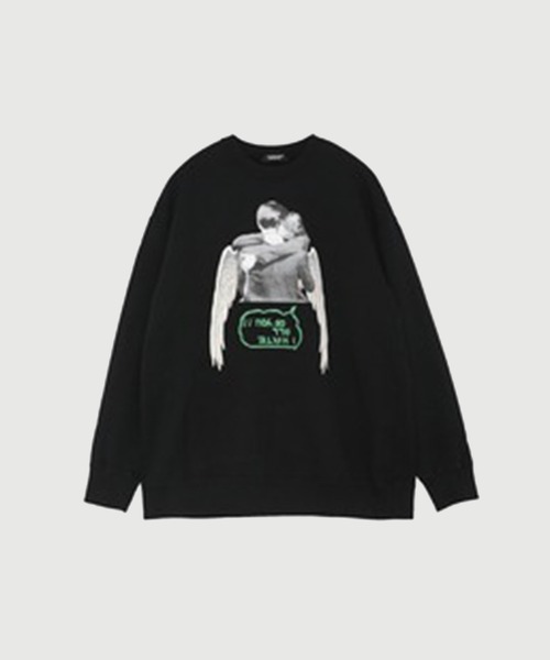 セール】【UNDERCOVER/アンダーカバー】UC1E1895-2 BIG SWEAT I HATE