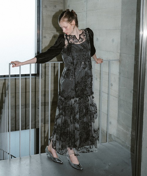 Detachable sleeve dress（ドレス）｜et.UNiVER（エトユニベール）の