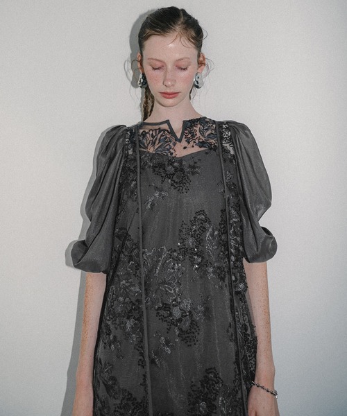 Detachable sleeve dress（ドレス）｜et.UNiVER（エトユニベール）の