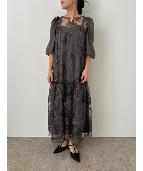 Detachable sleeve dress（ドレス）｜et.UNiVER（エトユニベール）の