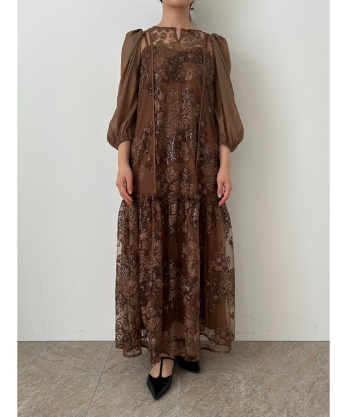 Detachable sleeve dress（ドレス）｜et.UNiVER（エトユニベール）の