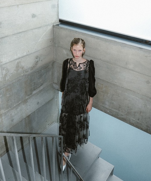 Detachable sleeve dress（ドレス）｜et.UNiVER（エトユニベール）の