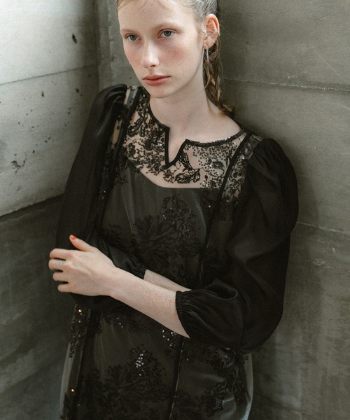 Detachable sleeve dress（ドレス）｜et.UNiVER（エトユニベール）の