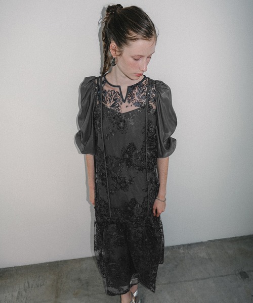 Detachable sleeve dress（ドレス）｜et.UNiVER（エトユニベール）の