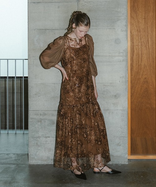 et.UNiVER ドレス　Detachable sleeve dress Detachable sleeve dress（ドレス）｜et.UNiVER（エトユニベール）の