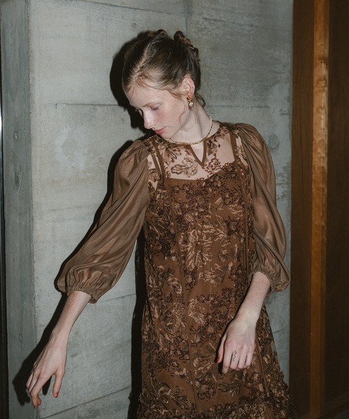 Detachable sleeve dress（ドレス）｜et.UNiVER（エトユニベール）の