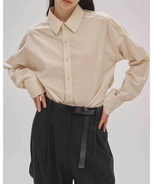 TODAYFUL(トゥデイフル)の「TODAYFUL Typewriter Box Shirts 12520416(シャツ/ブラウス・レディース・ブラック/ライトピンク/オリーブ/オフホワイト・FREE)」の2枚目の写真