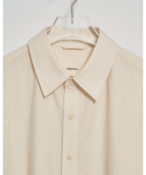 TODAYFUL(トゥデイフル)の「TODAYFUL Typewriter Box Shirts 12520416(シャツ/ブラウス・レディース・ブラック/ライトピンク/オリーブ/オフホワイト・FREE)」の13枚目の写真