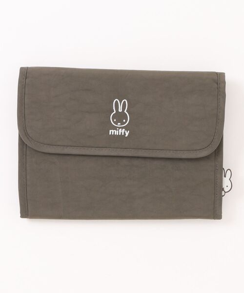 Miffy( ミッフィー)の「miffy ミッフィー 母子手帳ケース(母子手帳ケース・レディース・グレー/ピンク・FREE)」の2枚目の写真