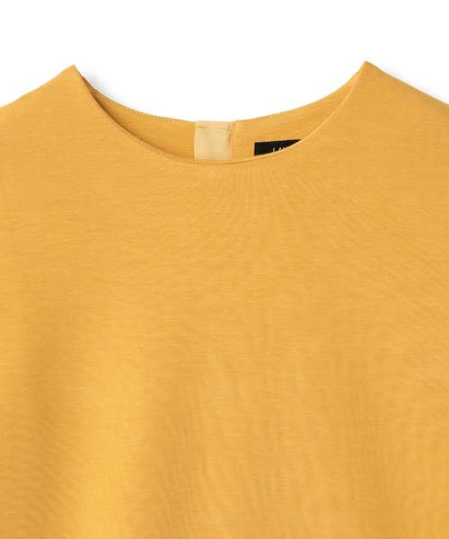 LAUTREAMONT（ロートレアモン）の「【WEB限定】ふんわリッチプルオーバー≪手洗い可能≫（Tシャツ/カットソー・レディース・ベージュ/ブルー/ピンク/チャコールグレー/イエロー/ブラック・9号/11号）」の14枚目の写真