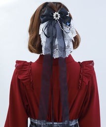 Handmadeバレッタ♬︎カメオのオータムカラーバレッタ Handmadeバレッタ♬︎カメオのオータムカラーバレッタ