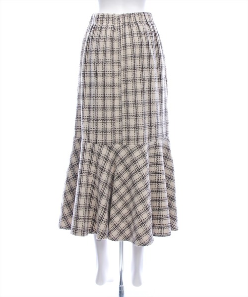 CLEAR BASIC（クリアベーシック）の「【低身長用サイズ有】ツイードマーメイドスカート(セット可)[大人 フェミニン 上品]≪AW新作≫（スカート・レディース・ブラック/ホワイト/ベージュ・F/PF）」の10枚目の写真