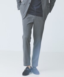 ABAHOUSE GRAY | 【セットアップ対応】ヘリンボーン ジャガード ニットスラックス(スラックス)