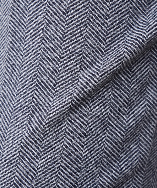 ABAHOUSE GRAY(アバハウスグレイ)の「【セットアップ対応】ヘリンボーン ジャガード ニットスラックス(スラックス・メンズ・ブルー/チャコールグレー/ブラック・44/46/48/50)」の18枚目の写真