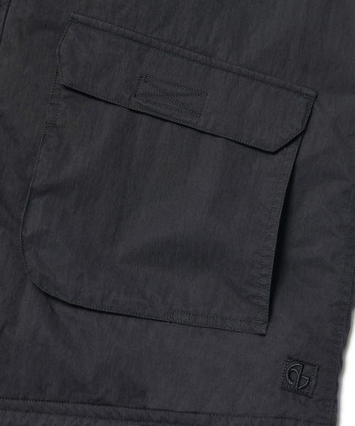 NOMANUAL(NOMANUAL)の「HOODED FLIGHT JUMPER - BLACK(ミリタリージャケット・レディース・その他・SMALL/MEDIUM/LARGE)」の9枚目の写真
