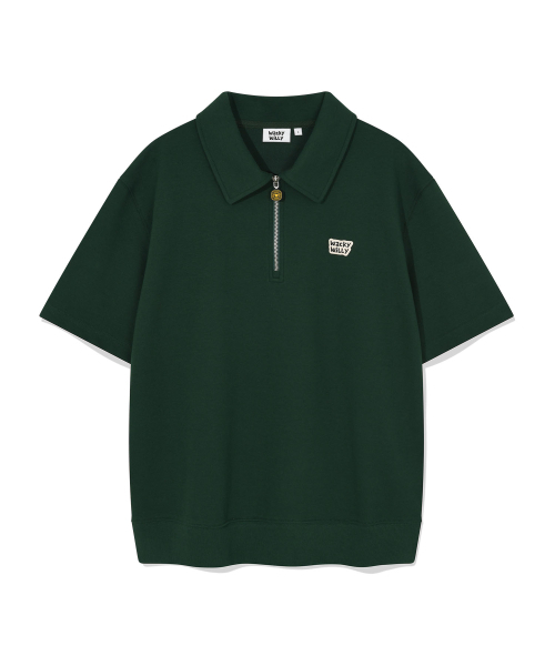 Wacky WiLLy(ワッキーウィリー)の「スウェットカラー半袖Tシャツグリーン(ポロシャツ・レディース・その他・SMALL/LARGE/MEDIUM/X-LARGE)」の2枚目の写真