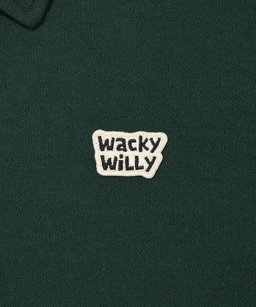 Wacky WiLLy(ワッキーウィリー)の「スウェットカラー半袖Tシャツグリーン(ポロシャツ・レディース・その他・SMALL/LARGE/MEDIUM/X-LARGE)」の5枚目の写真