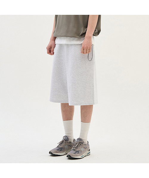 XERO（ゼロ）の「8部オーバースウェットパンツ（その他パンツ・レディース・グレー/ブラック/カーキ/ネイビー/チャコール/ホワイト・MEDIUM/LARGE/X-LARGE）」の2枚目の写真