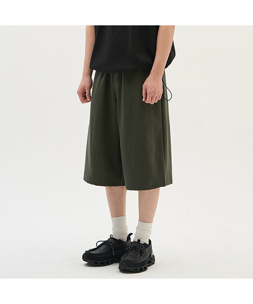 XERO（ゼロ）の「8部オーバースウェットパンツ（その他パンツ・レディース・グレー/ブラック/カーキ/ネイビー/チャコール/ホワイト・MEDIUM/LARGE/X-LARGE）」の5枚目の写真