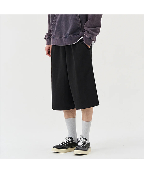 XERO（ゼロ）の「8部オーバースウェットパンツ（その他パンツ・レディース・グレー/ブラック/カーキ/ネイビー/チャコール/ホワイト・MEDIUM/LARGE/X-LARGE）」の3枚目の写真