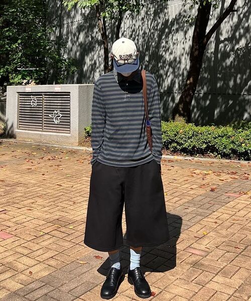 XERO（ゼロ）の「8部オーバースウェットパンツ（その他パンツ・レディース・グレー/ブラック/カーキ/ネイビー/チャコール/ホワイト・MEDIUM/LARGE/X-LARGE）」の12枚目の写真