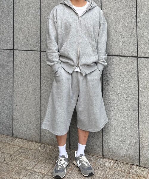 XERO（ゼロ）の「8部オーバースウェットパンツ（その他パンツ・レディース・グレー/ブラック/カーキ/ネイビー/チャコール/ホワイト・MEDIUM/LARGE/X-LARGE）」の21枚目の写真