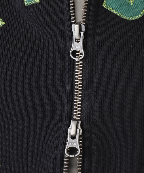 BRAIN DEAD（ブレインデット）の「【BRAIN DEAD/ブレインデッド】 COLLEGIATE ZIP UP HOODIE BDF25T20004785BK01（パーカー・レディース・ブラック・SMALL/MEDIUM）」の17枚目の写真